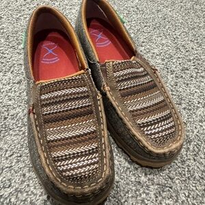 Women's Brown Slip-On Loafers
